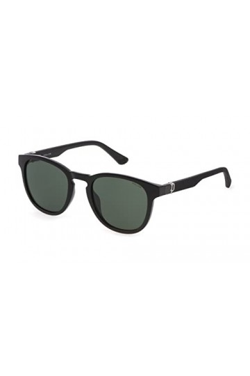 Police Splf60e Lunettes de Soleil, Noir Brillant Total, 53 cm Mixte