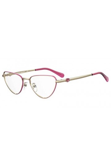 CHIARA FERRAGNI CF 1022 Lunettes de Soleil, Or-Rose, 53 Femme