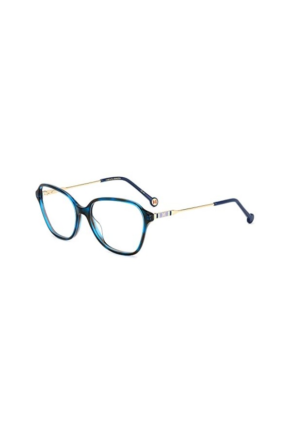 Carolina Herrera Her 0117 Sunglasses, JBW/16 Blue Havana, 55 Unisex
