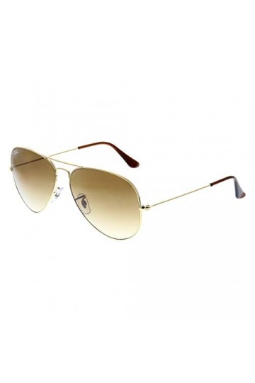 Ray-Ban - Lunette de soleil RB3025 Aviator - Homme, Gold