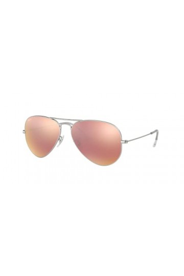 RAY BAN - 3025 - Lunettes de soleil mixte, matte silver