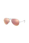 RAY BAN - 3025 - Lunettes de soleil mixte, matte silver