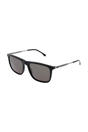 Lacoste L945S 46038 001 BLACK sole Mens Acetate, Standard, 55 L945S 46038 Sunglasses, 55 Unisex