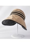 FEOYA Mode Femme Capeline Soleil Pêche Extérieur Anti-UV Large Visière Respirant Voyage Confort Été Casquette Solaire Pliable