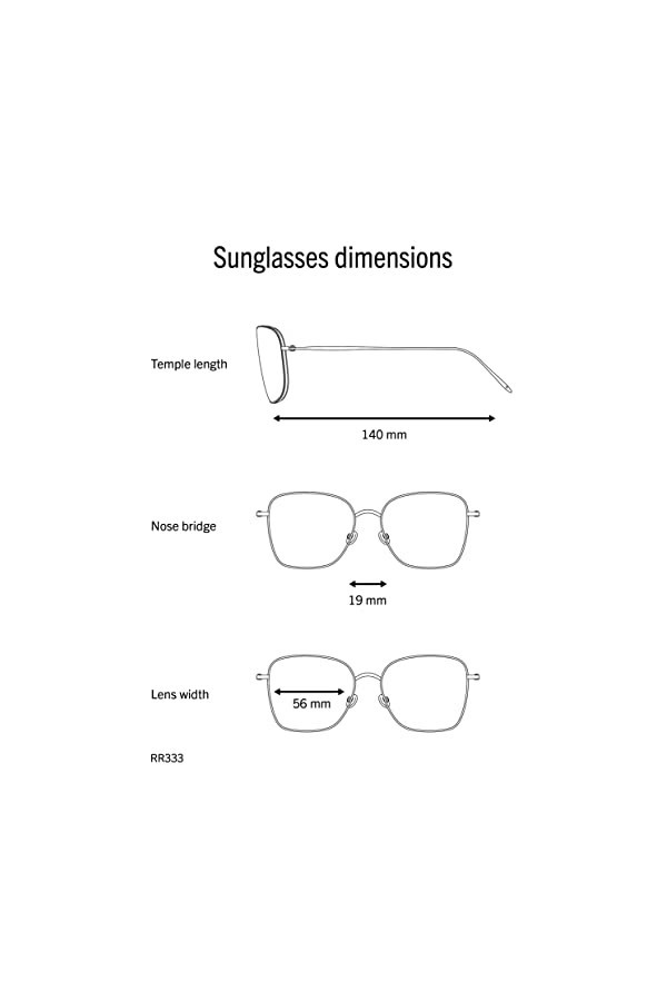 Lunettes de soleil Rodenstock Youngline Sun RR333 femmes , lunettes de soleil légères, lunettes de soleil rondes avec montur