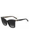 Love Moschino Lunettes de Soleil MOL034/S Black/Dark Grey Shaded 55/18/145 femme