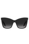 Love Moschino Lunettes de Soleil MOL034/S Black/Dark Grey Shaded 55/18/145 femme