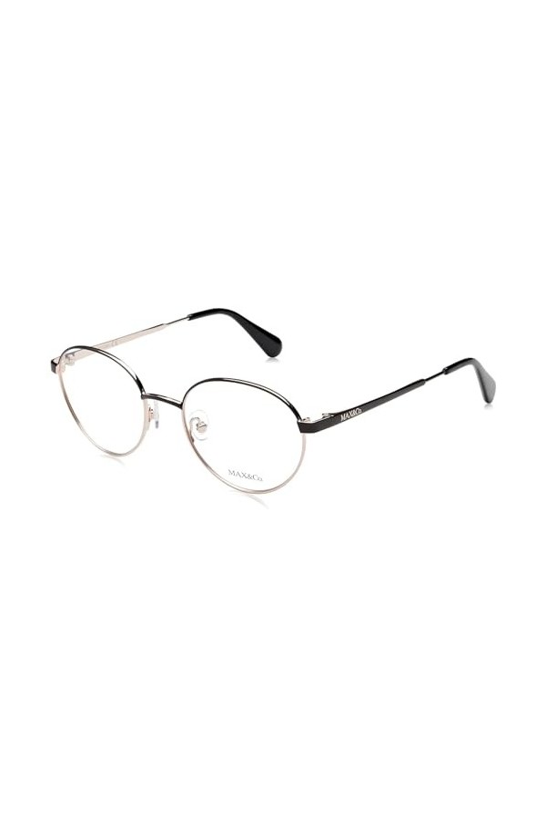MAX &CO MO5090 Lunettes de Soleil, Noir/Autre, 49/18/140 Femme