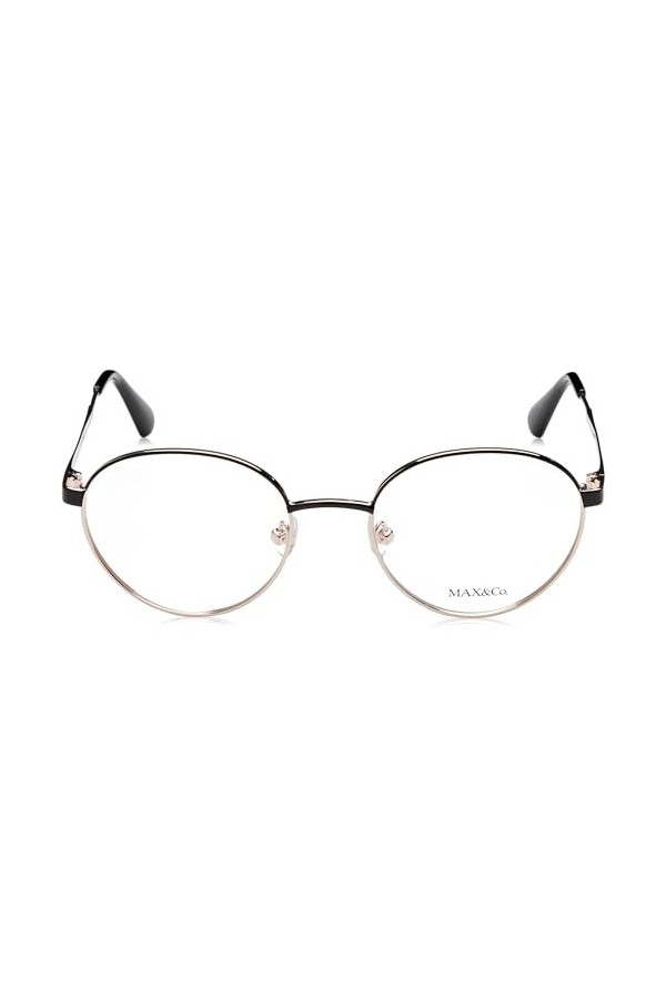MAX &CO MO5090 Lunettes de Soleil, Noir/Autre, 49/18/140 Femme
