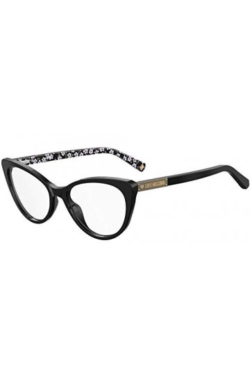 Moschino Mol573 Lunettes de Soleil, Noir, 54 Femme
