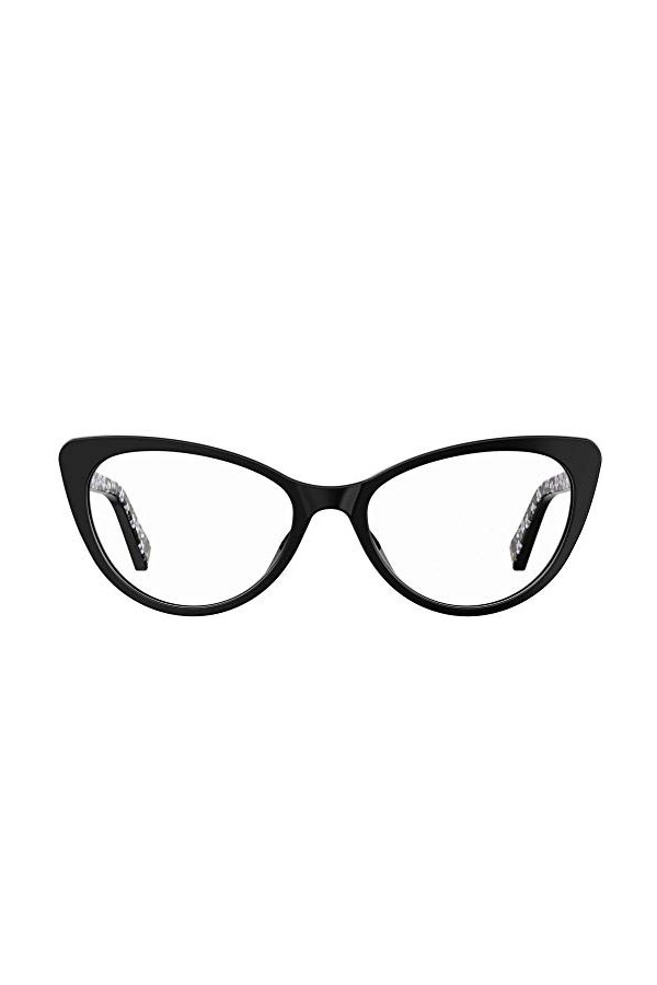 Moschino Mol573 Lunettes de Soleil, Noir, 54 Femme