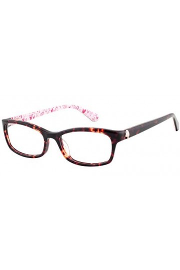 Kate Spade Lizabeth Sunglasses, Dark Havana Pink, 50 Unisex