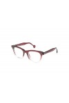 Hally & Son KIT Optical-Sun HS759V 49 19 140 Lunettes de Soleil, Burgundy, Femme