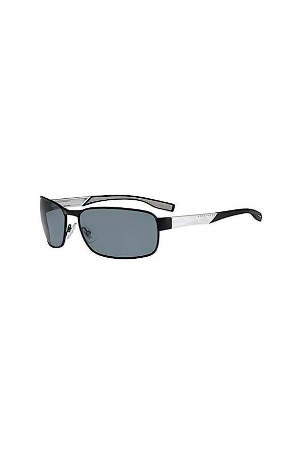 BOSS 0569/P/S RA 92K 65 Montures de Lunettes, Noir Blck Mtpalla/Grey Pz , Homme