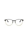 Ray-Ban 0RX 6375 2890 53 Lunettes de Soleil, Or Gold Top in Black , Mixte Adulte