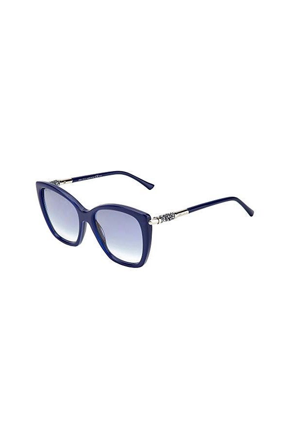 Jimmy Choo Rose/S Sunglasses, Crystal Blue, Taille Unique Unisex