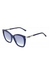 Jimmy Choo Rose/S Sunglasses, Crystal Blue, Taille Unique Unisex