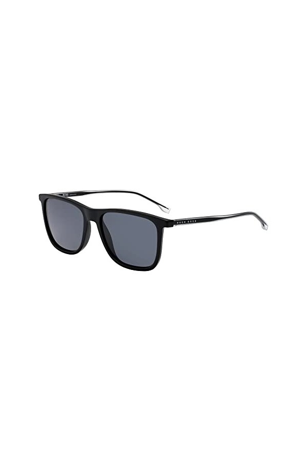 BOSS 1148/s/it Sunglasses, 003/IR Matt Black, 56 Unisex