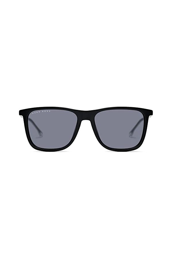 BOSS 1148/s/it Sunglasses, 003/IR Matt Black, 56 Unisex