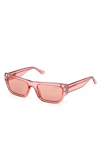 Guess GU7902 Lunettes de Soleil, Rose/Autre, 53/18/140 Femme
