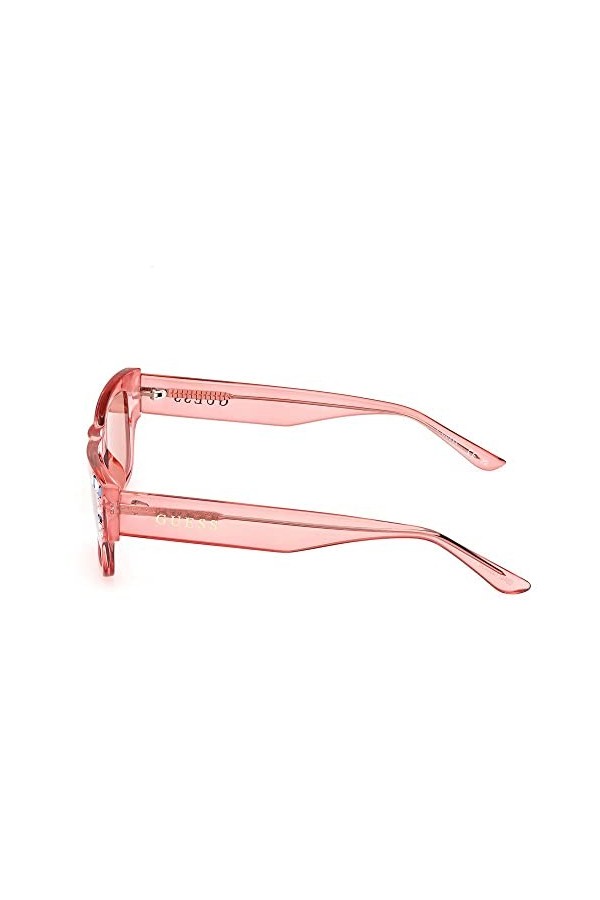Guess GU7902 Lunettes de Soleil, Rose/Autre, 53/18/140 Femme