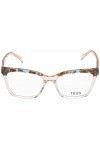 TOUS Eyeglass Frame Vtob92v Shiny Transp.Peach 53/17/135 Femme Lunettes de Soleil
