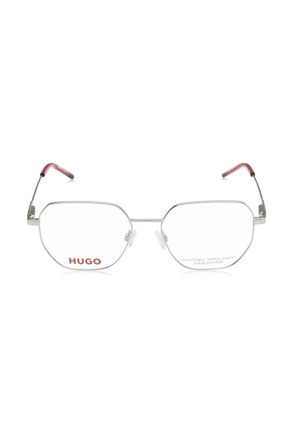 Hugo Boss HG 1209 Sunglasses, B6B/17 Matte Silver, 54 Unisex
