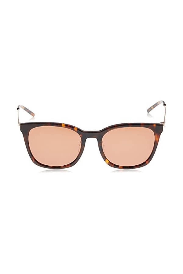 Dkny DK708S 45332 205 brown tortoise sole Womens Acetate, Standard, 52 DK708S 45332 Sunglasses, 52 Unisex
