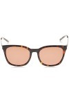 Dkny DK708S 45332 205 brown tortoise sole Womens Acetate, Standard, 52 DK708S 45332 Sunglasses, 52 Unisex