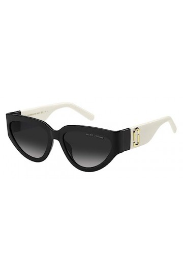 Marc Jacobs Marc 645/s Sunglasses, 80S/9O Black White, 57 Unisex