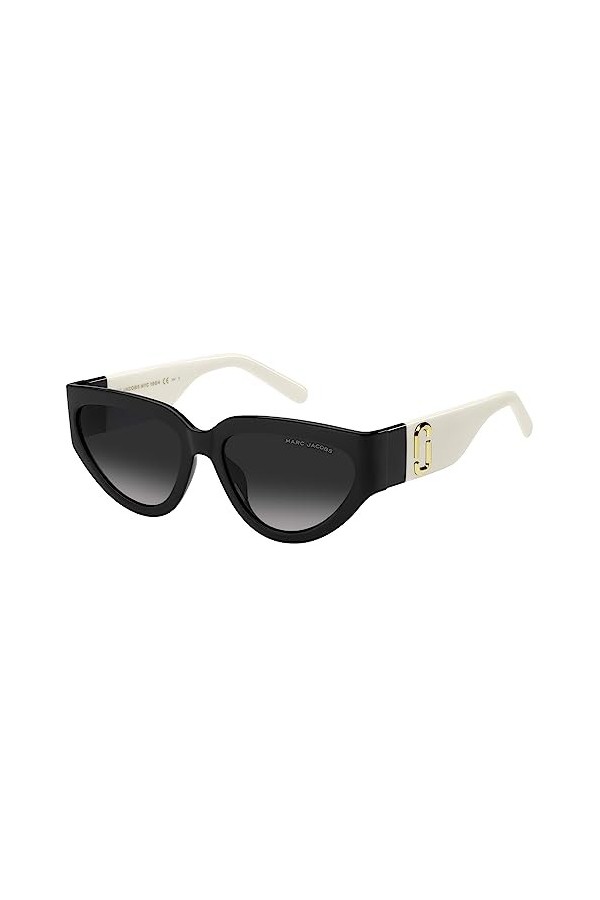 Marc Jacobs Marc 645/s Sunglasses, 80S/9O Black White, 57 Unisex