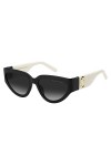 Marc Jacobs Marc 645/s Sunglasses, 80S/9O Black White, 57 Unisex