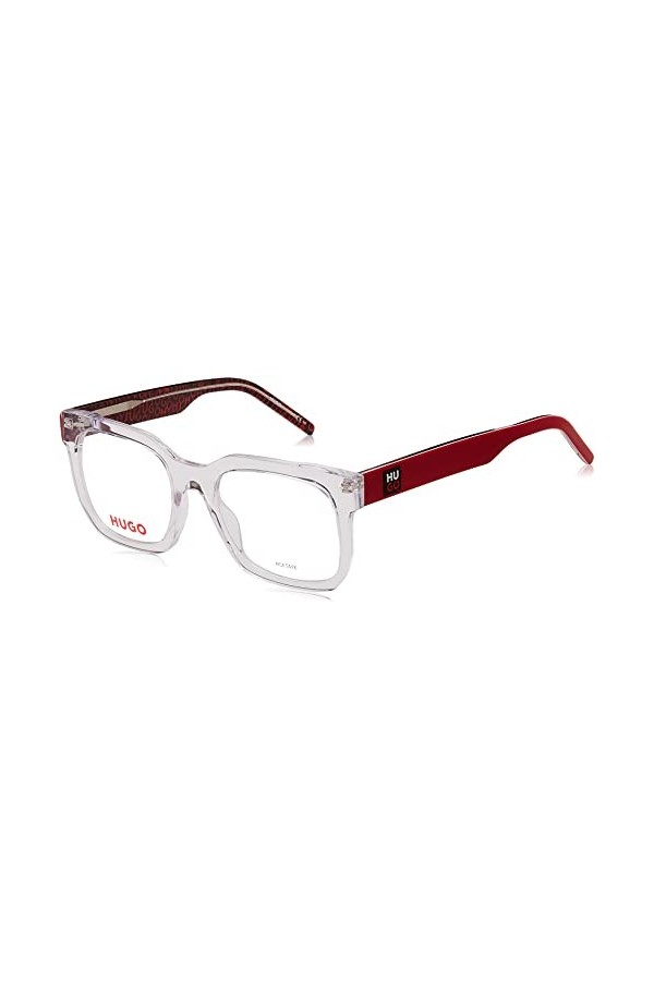 Hugo Boss HG 1223 Sunglasses, 6XQ/20 Crystal Red, 53 Unisex