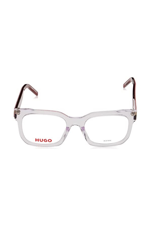 Hugo Boss HG 1223 Sunglasses, 6XQ/20 Crystal Red, 53 Unisex