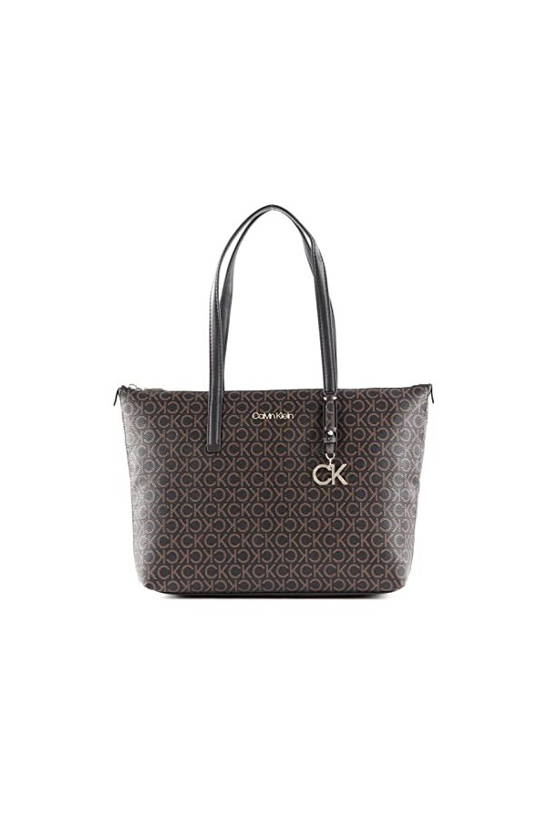 Calvin Klein CK Must Shopper MD Mono Brown Mono