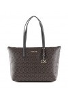 Calvin Klein CK Must Shopper MD Mono Brown Mono