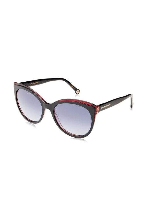 Carolina Herrera Her 0175/S 3h2 57/19/145 Womens Sunglasses, 3H2/9O Black Pink, 57 Unisex