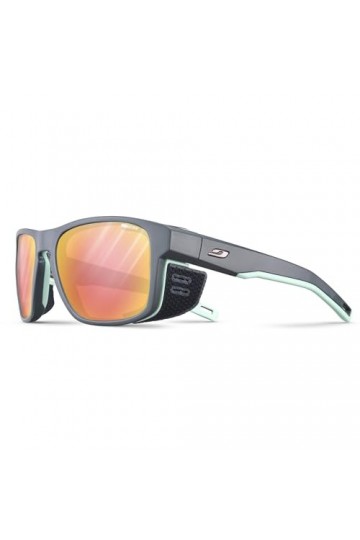 Julbo Shield M Sunglasses, Noir Jaune, Taille Unique Unisex