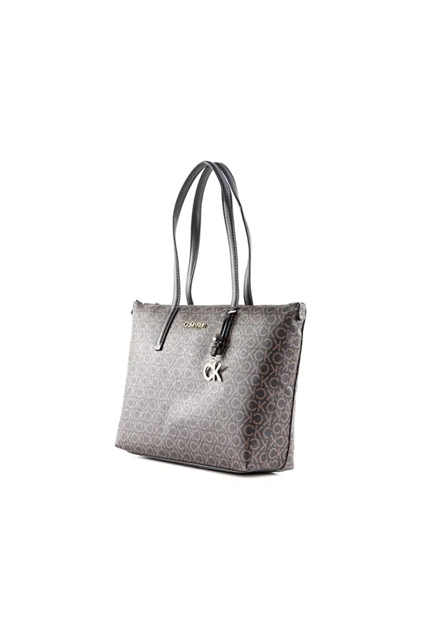 Calvin Klein CK Must Shopper MD Mono Brown Mono