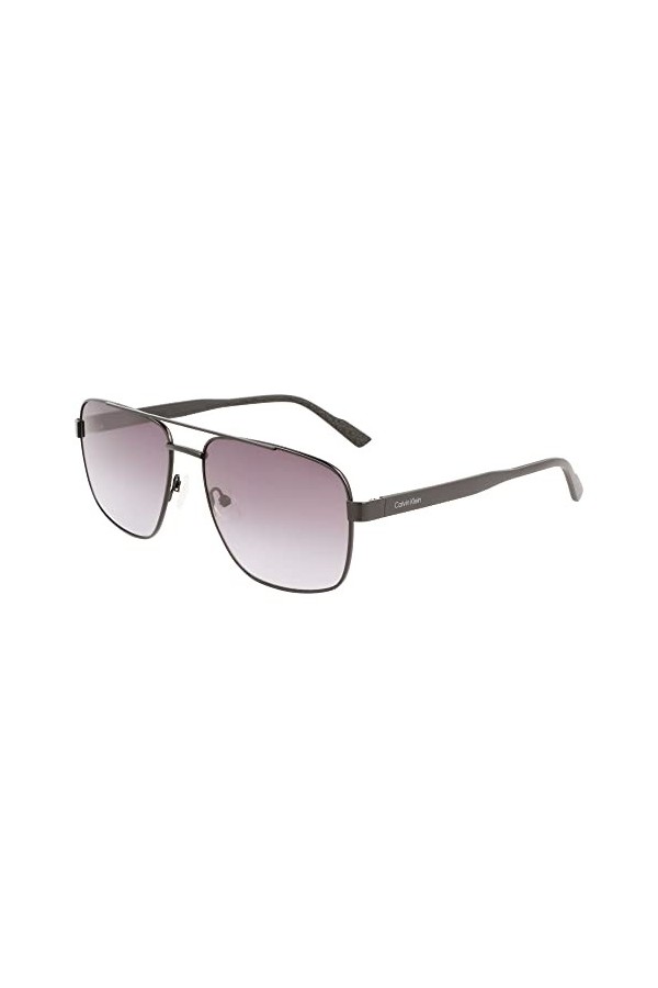 Calvin Klein CK22114S Sunglasses, 002 Matte Black, Taille Unique Unisex