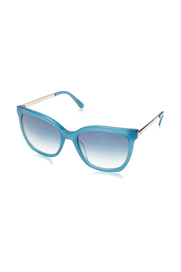 Calvin Klein Femme Ck21703s Lunettes de soleil, Milky Teal Blue, Taille unique EU