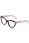 Just Cavalli Vjc001v Lunettes de Soleil, Noir W/Violet Part, 51 Femme