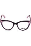 Just Cavalli Vjc001v Lunettes de Soleil, Noir W/Violet Part, 51 Femme