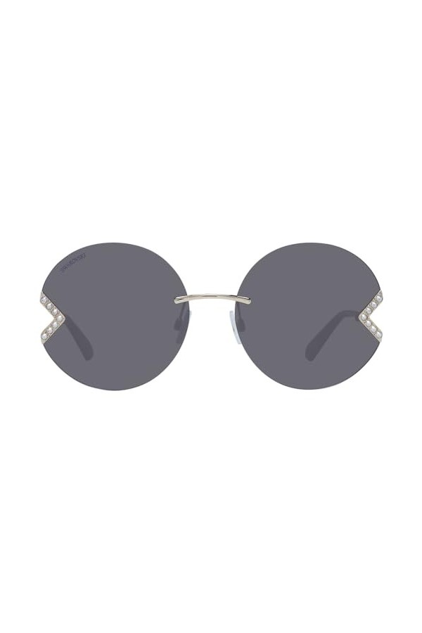 SWAROVSKI SK0307, Lunettes de Soleil Femme, Gold, 60