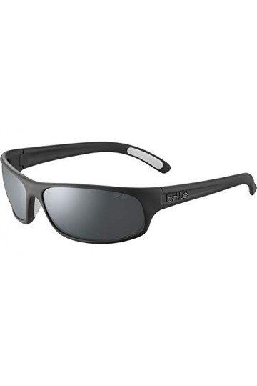 Bollé Mixte Anaconda Lunettes de Soleil, Noir Mate, M