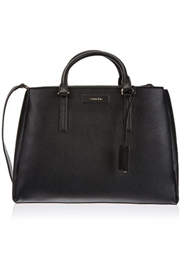 Calvin Klein Dressed, Sac fourre-Tout habillé LG Femme, CK Black, Medium