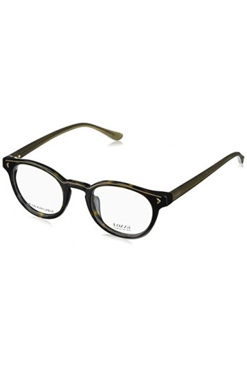 Lozza Vl4293 Lunettes de Soleil, Havane foncé Brillant, 47 Mixte