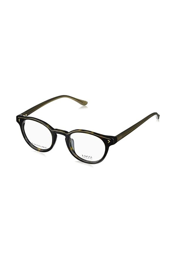 Lozza Vl4293 Lunettes de Soleil, Havane foncé Brillant, 47 Mixte