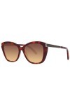 Swarovski Sk0326 Lunettes de Soleil, Dark Havana, 54 Femme