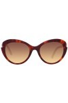 Swarovski Sk0327 Lunettes de Soleil, Dark Havana, 53 Femme